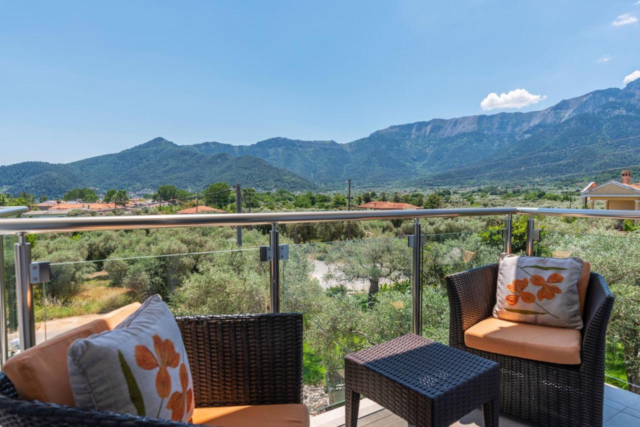 Olive Garden Villas And Apartments Chrisi Ammoudia Eksteriør billede