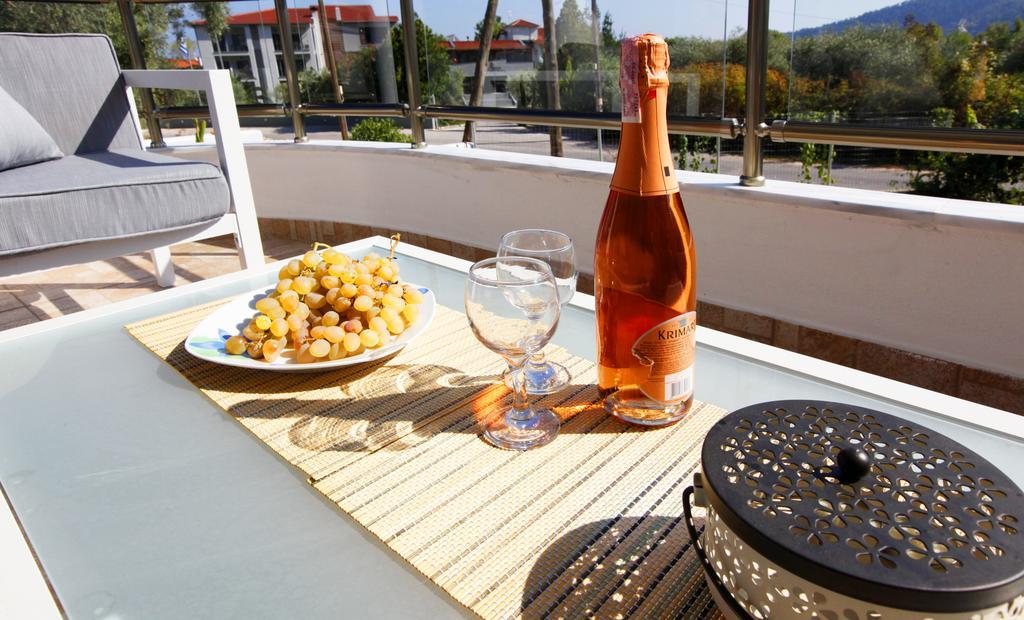 Olive Garden Villas And Apartments Chrisi Ammoudia Eksteriør billede